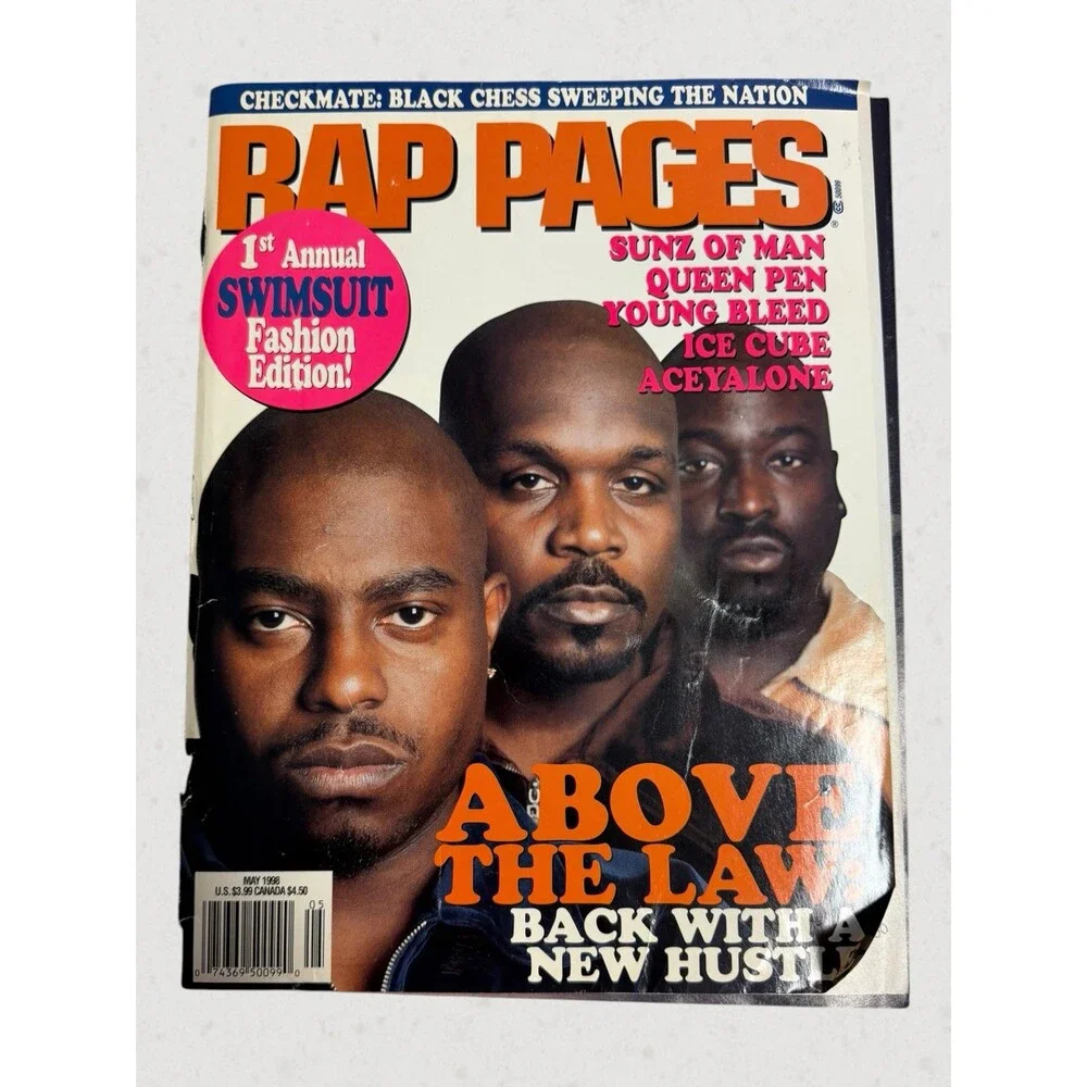 Rap Pages May 1998 Above The Law Hip Hop Rap Magazine